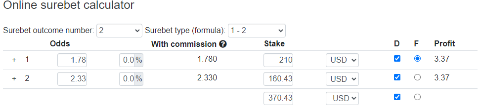 calculating the stakes for parlay betting strategy screenshot