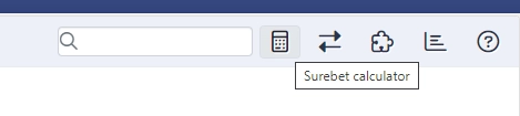 surebet filter icons