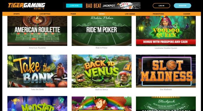 tigergaming no id bookie for UK bettors