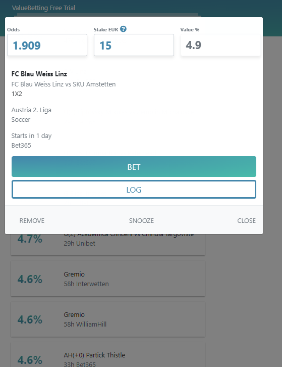 place value bet example