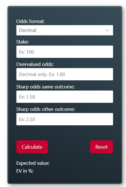 expected value calculator