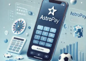 calculator phone showing astropay for sports betting funding