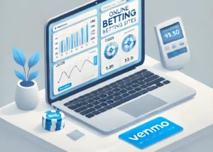laptop illustrating betting with venmo payments
