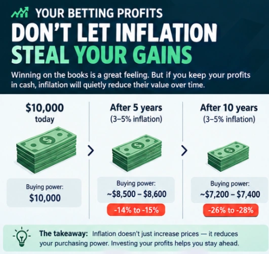 inflation of betting profits